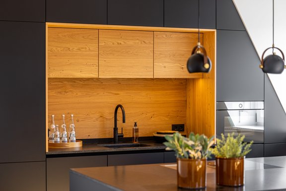 Edle Farb- und Materialwahl