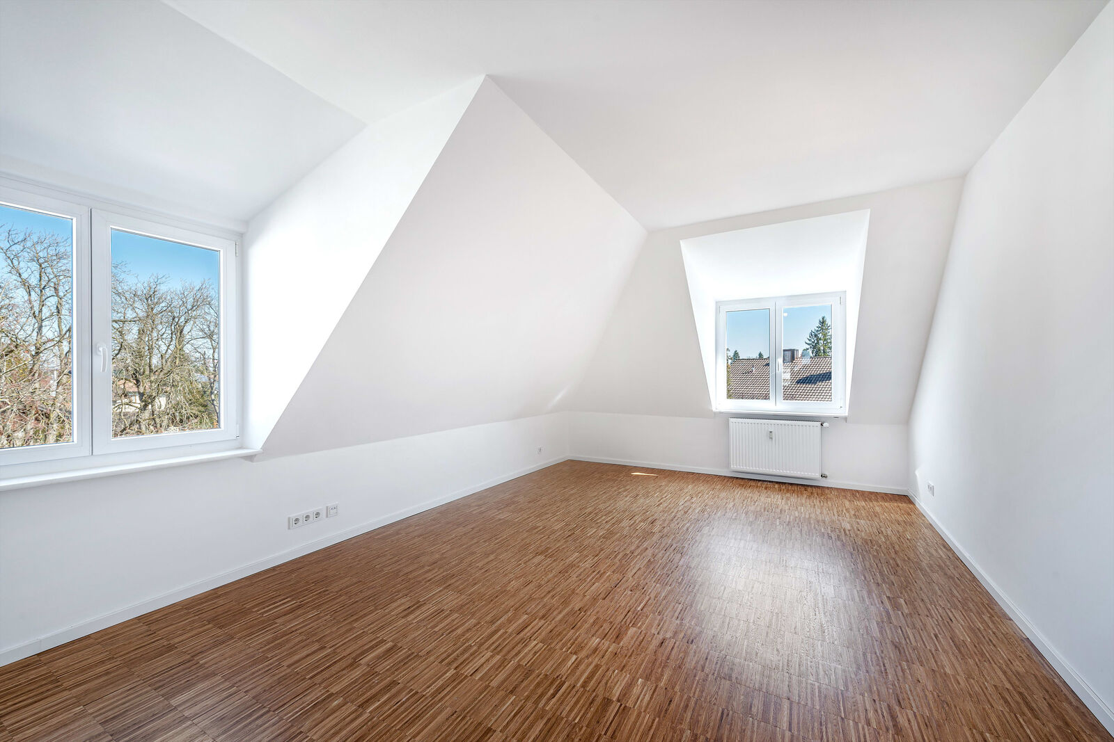Drei flexibel nutzbare Zimmer