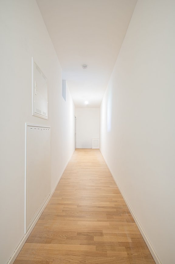 Spacious hallway