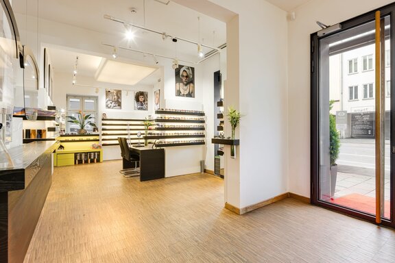 A long-established optician's shop