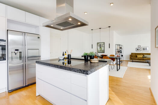 Chic kitchen island
