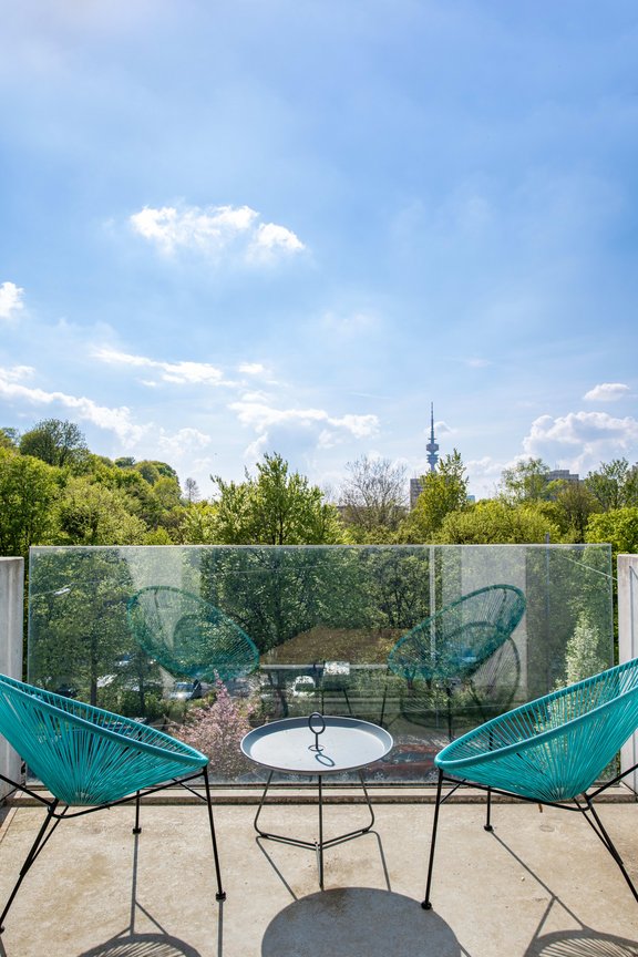 Blick bis zum Olympiaturm