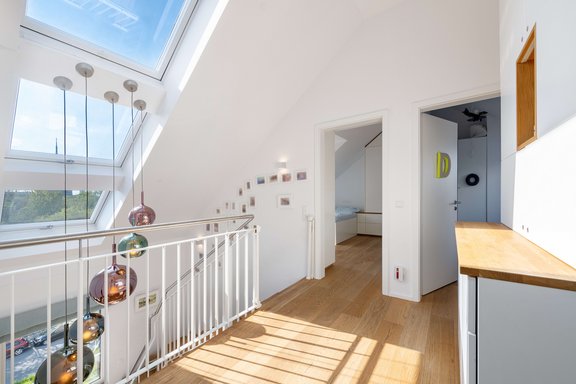 Luftraum mit Skylights