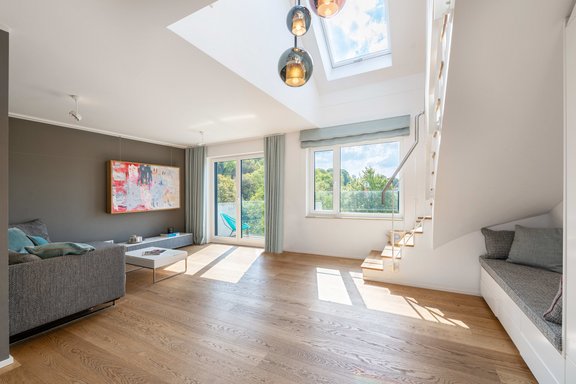 Lichtdurchflutet wohnen