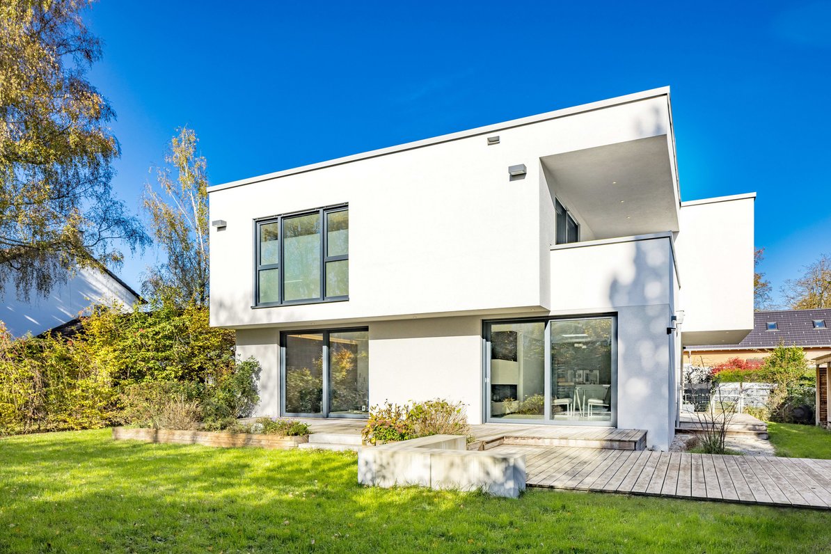 Moderne Bauhaus-Architektur