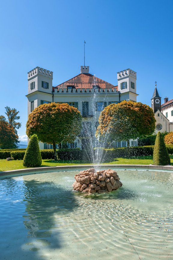 Idyllische Parkanlage