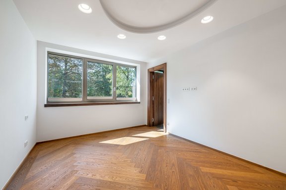 Schlafzimmer mit Lichtvoute