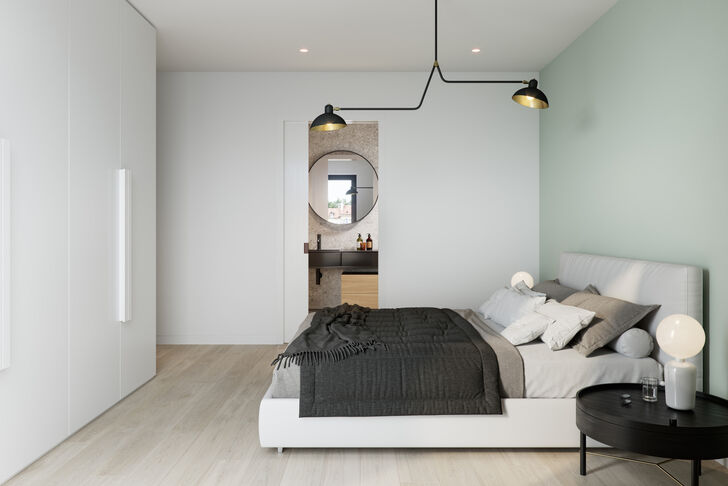 Schlafzimmer (Visualisierung)