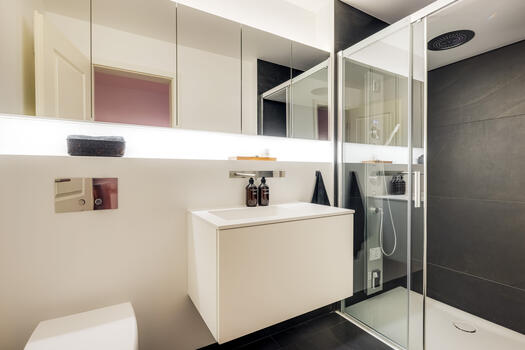 Boffi bathroom with stylish twist