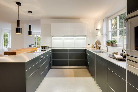 Elegante bulthaup-Küche