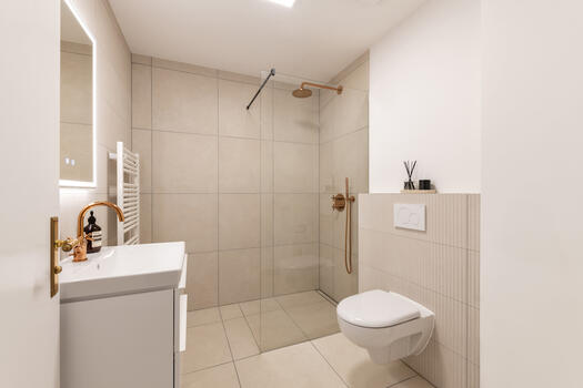 Duschbad mit Rainshower-Dusche