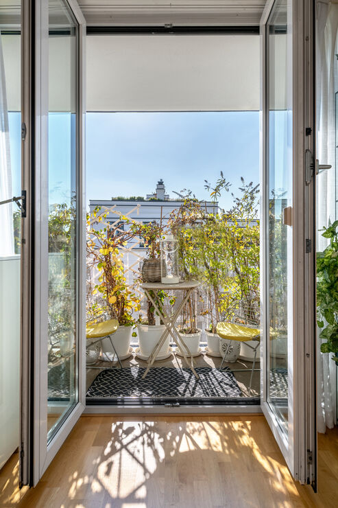 Sonniger Südbalkon