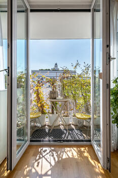 Sonniger Südbalkon