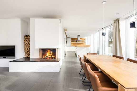 Bodentiefe Fensterfronten