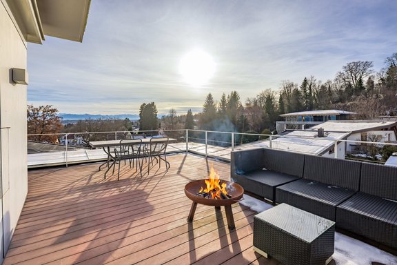 Großzügige Dachterrasse