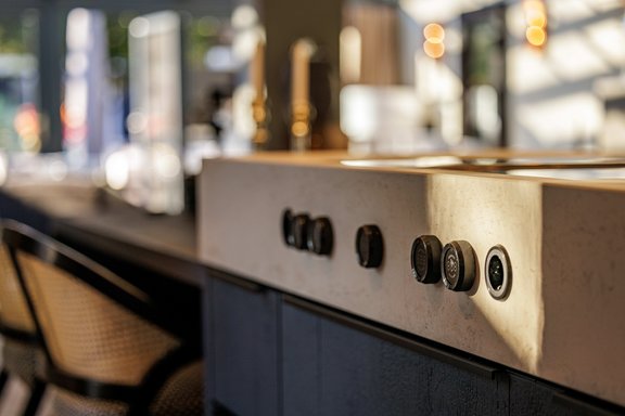 Edle Materialien in der Küche