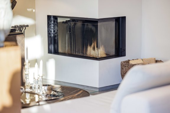 Architektonischer Heizkamin