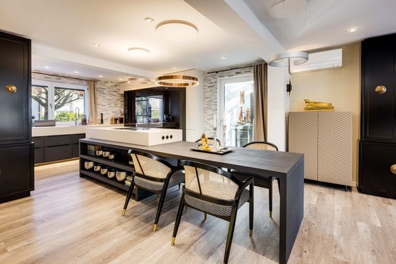 Stylische Wohnküche