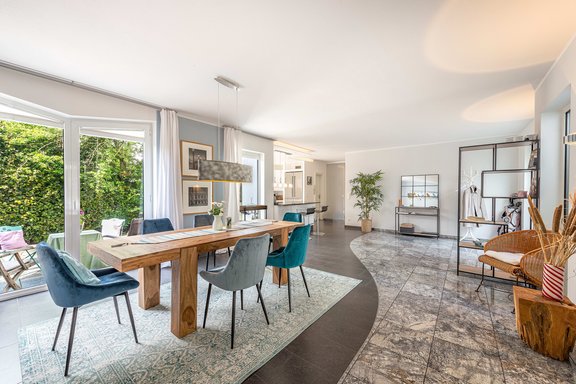 Essbereich mit Terrasse