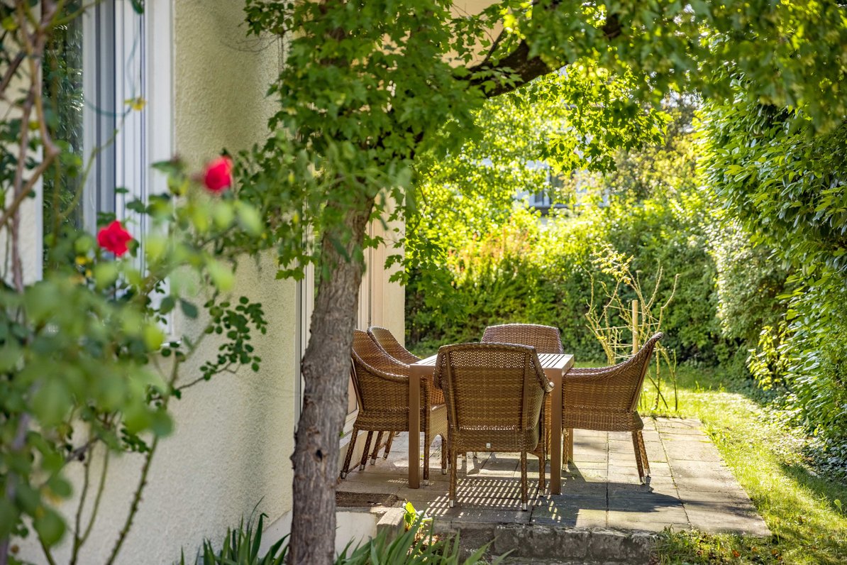 Wohnen mit schönem Garten