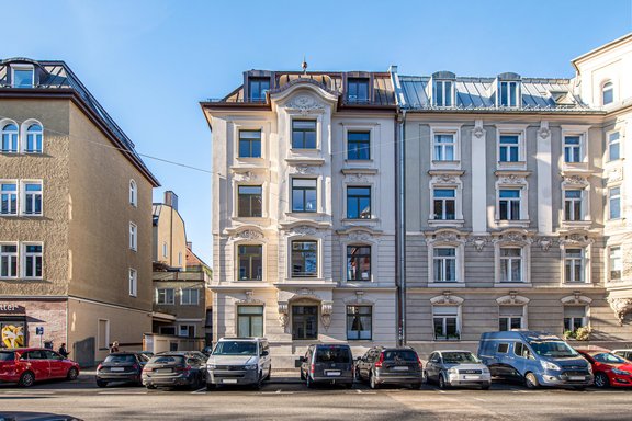 Repräsentative Hausfassade