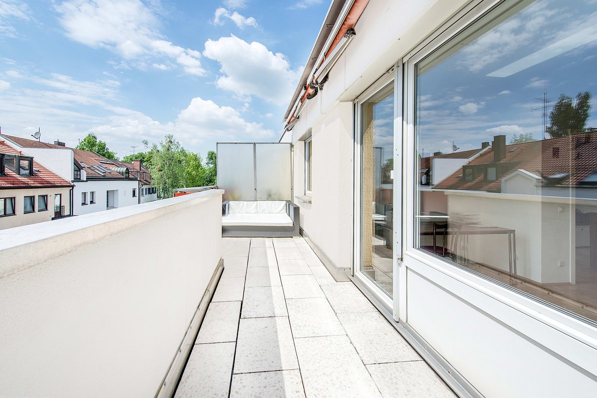 Sunny terrace