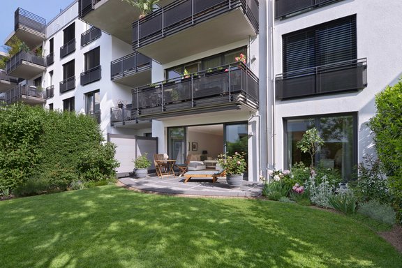 Lovingly landscaped garden