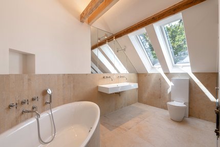 Soeben modernisiertes Bad