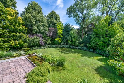 Uneinsehbares Gartenparadies