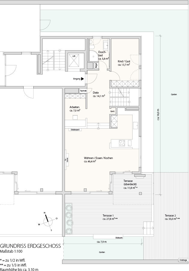 Grundriss EG