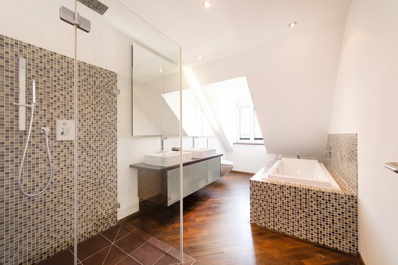 Masterbad mit Designausstattung