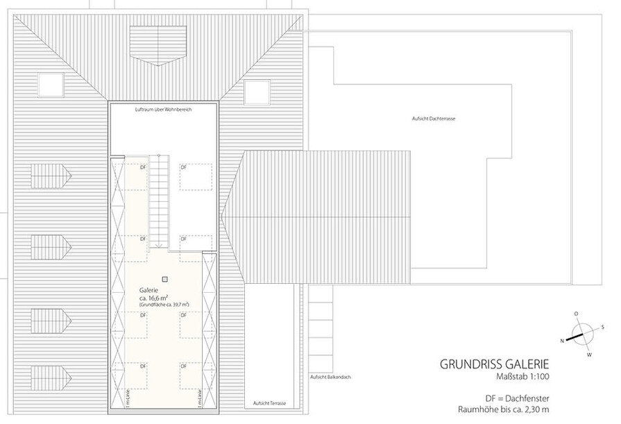Grundriss Galerie