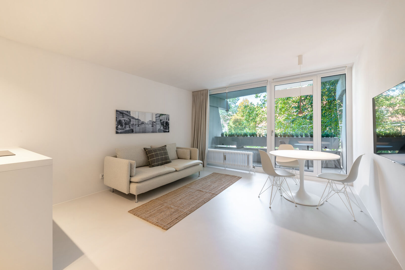 Gut gegliederter Grundriss