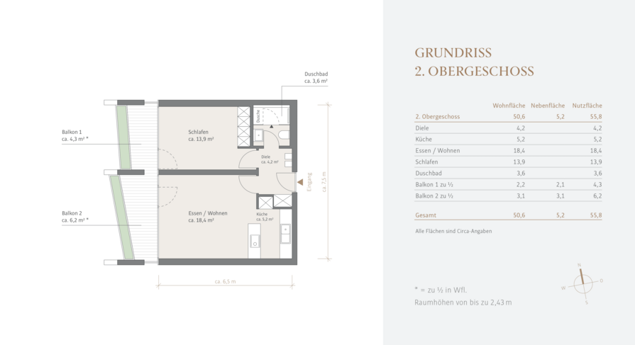 2. Obergeschoss