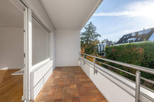 Loggia with south orientation