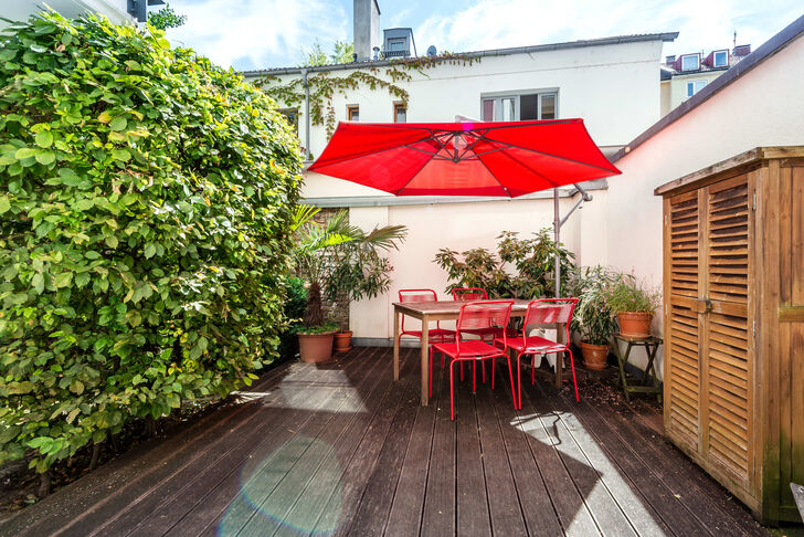 Terrasse Erdgeschoss