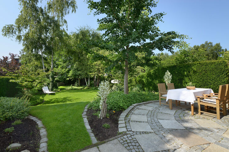 Einladendes Gartenparadies
