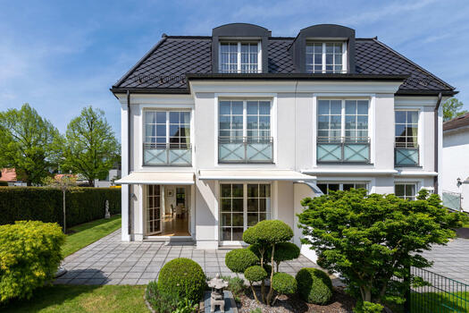 Classic elegant house half