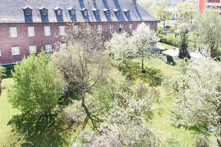 Blick von der Dachterrasse