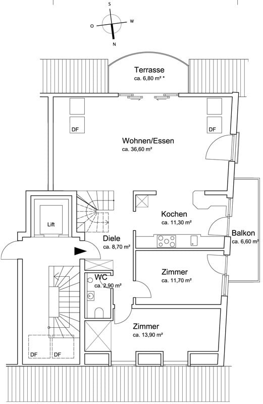 Grundriss 2OG