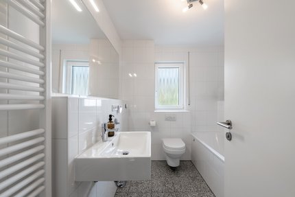 Komfortables Tageslicht-Bad