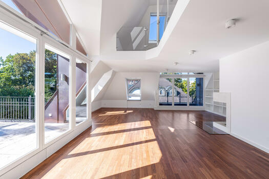 Living with an open fireplace