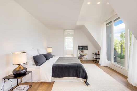 Master area with dressing room
