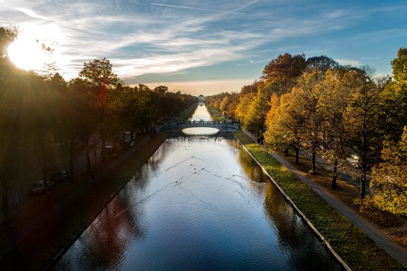 Nahe des Schlosskanals