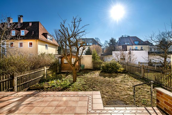 Idyllischer Südgarten