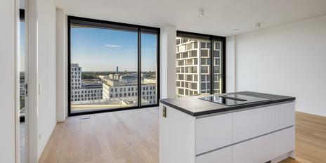 Spektakuläre 2-Zimmer-Wohnung mit grandiosem Panorama