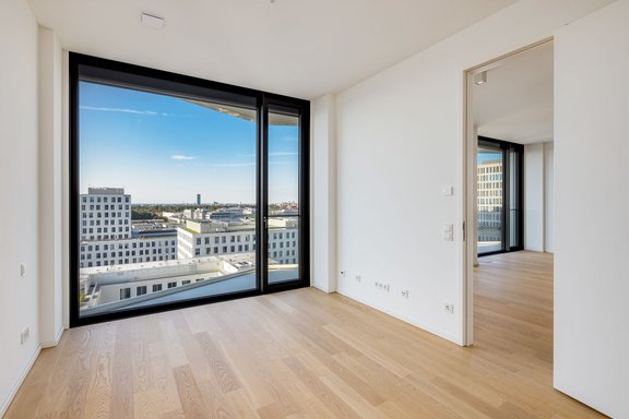 Lichterfülltes Schlafzimmer