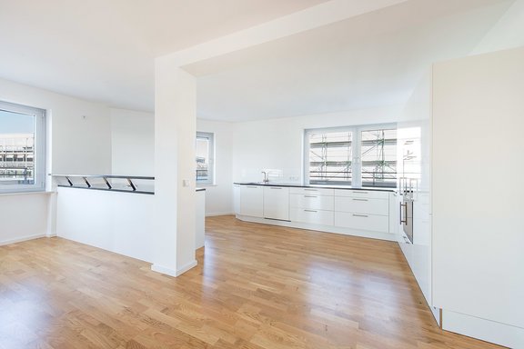 Küche mit Bartresen