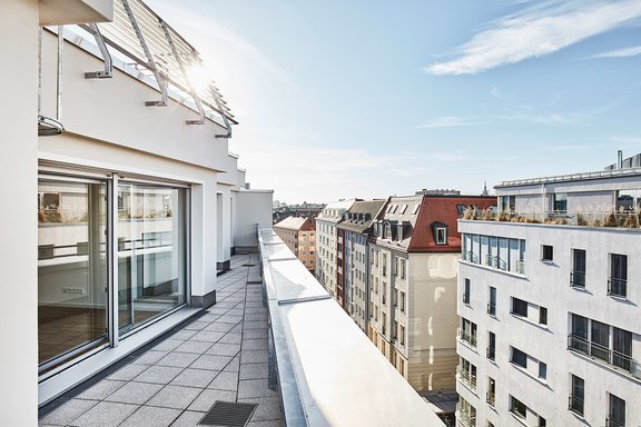 Ausblick aus dem 4 OG