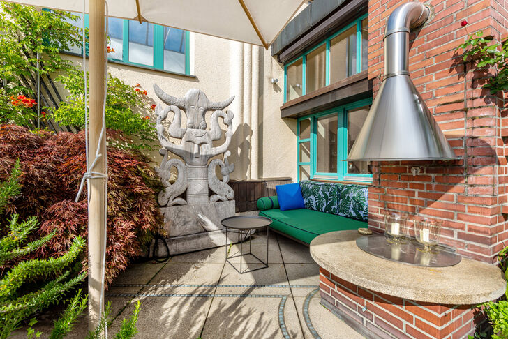Charmantes Outdoor-Refugium